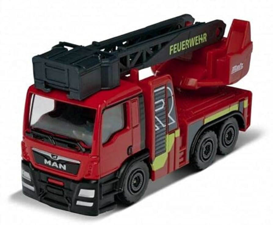 Amazon | [ Majorette] マジョレット 全長7.5cm Fire Engine MAN